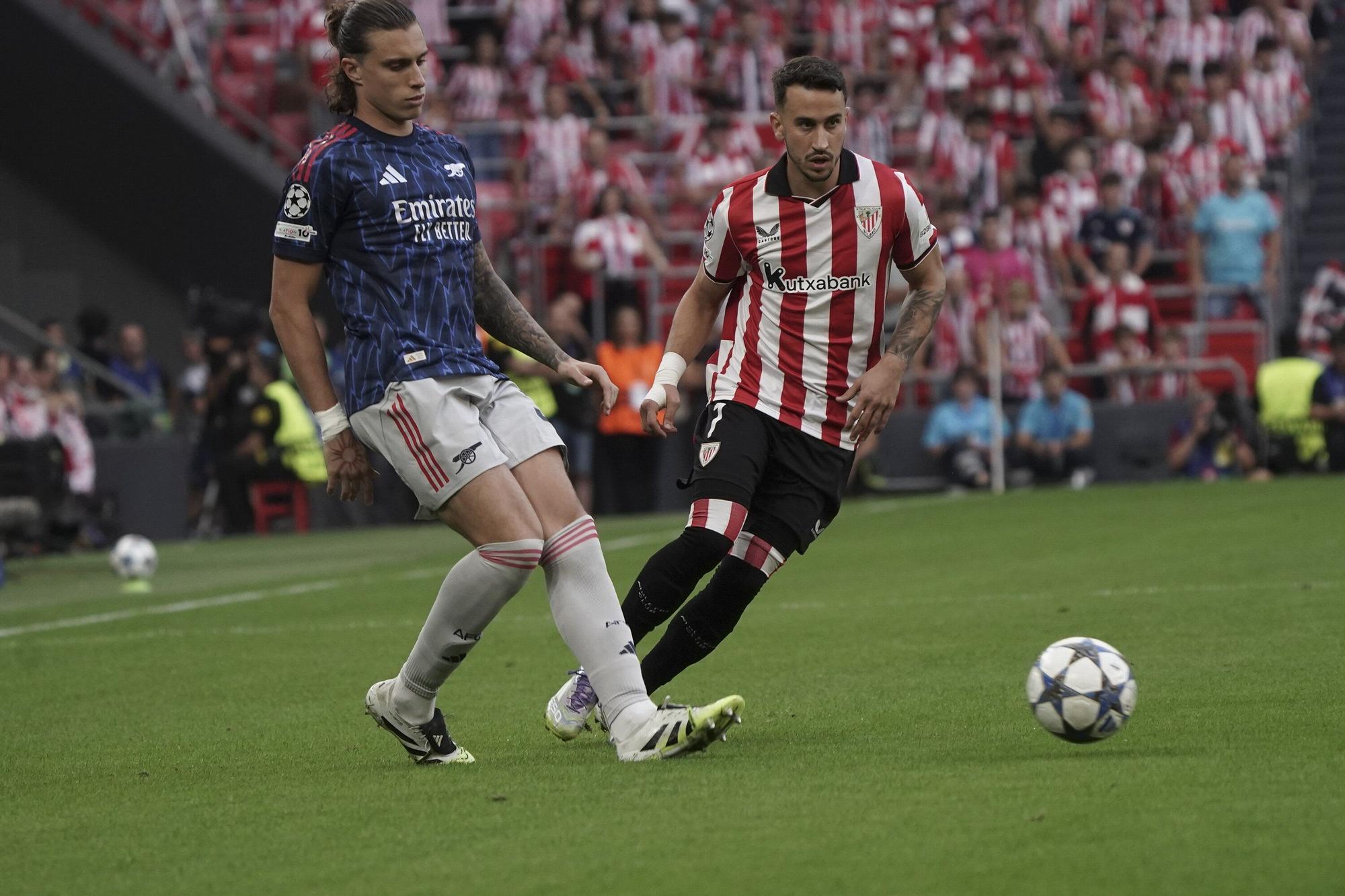 El Athletic-Arsenal, en imágenes
