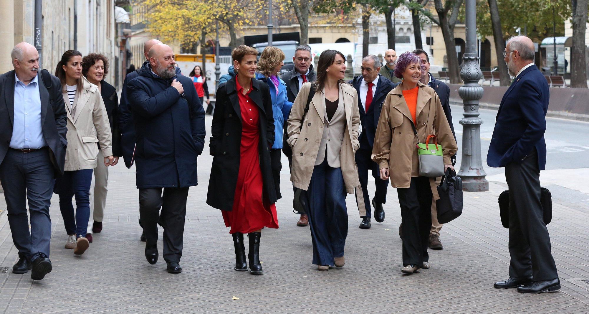 Fotos del debate del estado de la Comunidad foral de 2025