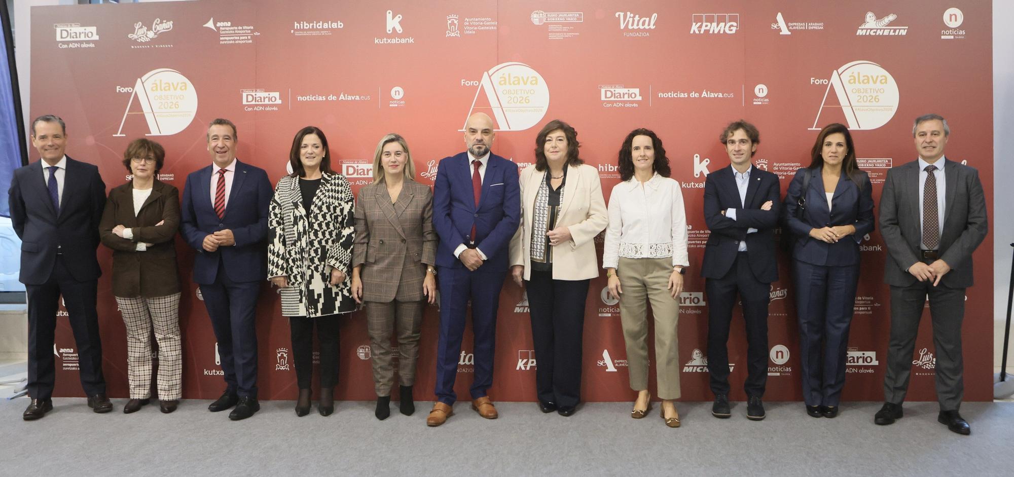 En imágenes: Álava Objetivo 2026 analiza los retos de Álava en un nuevo contexto global