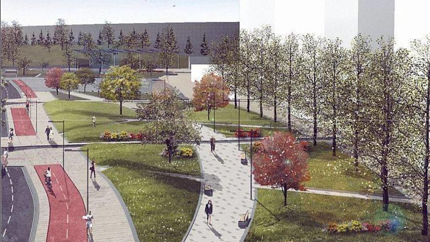 Un gran parque culminará la unión de Rekalde con el centro