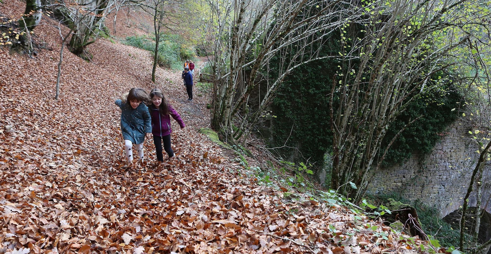 Domingo de otoño en la Real Fábrica de Municiones de Eugi