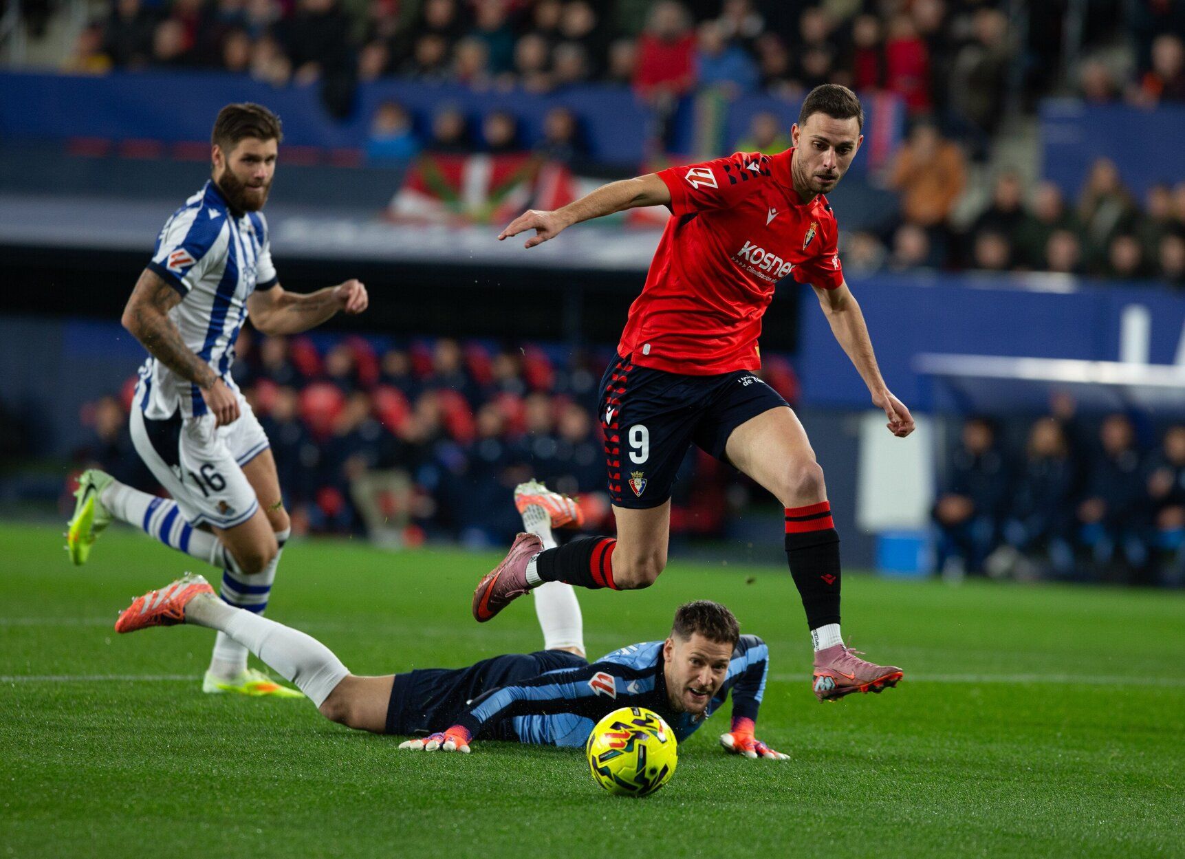Mejores imágenes del Osasuna-Real Sociedad