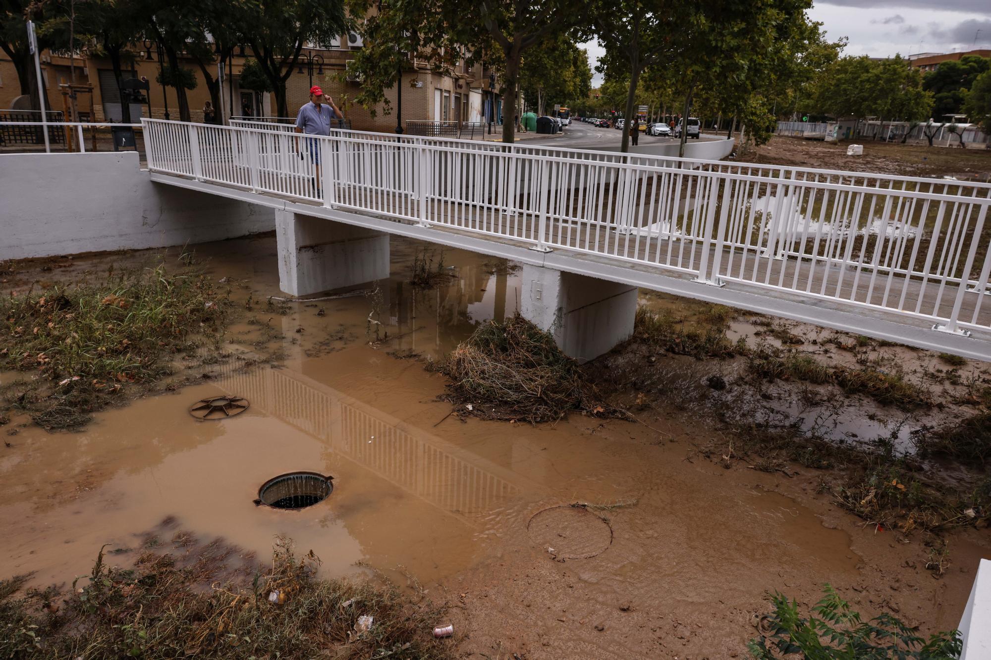 En imágenes: Alerta roja en valencia por lluvias torrenciales