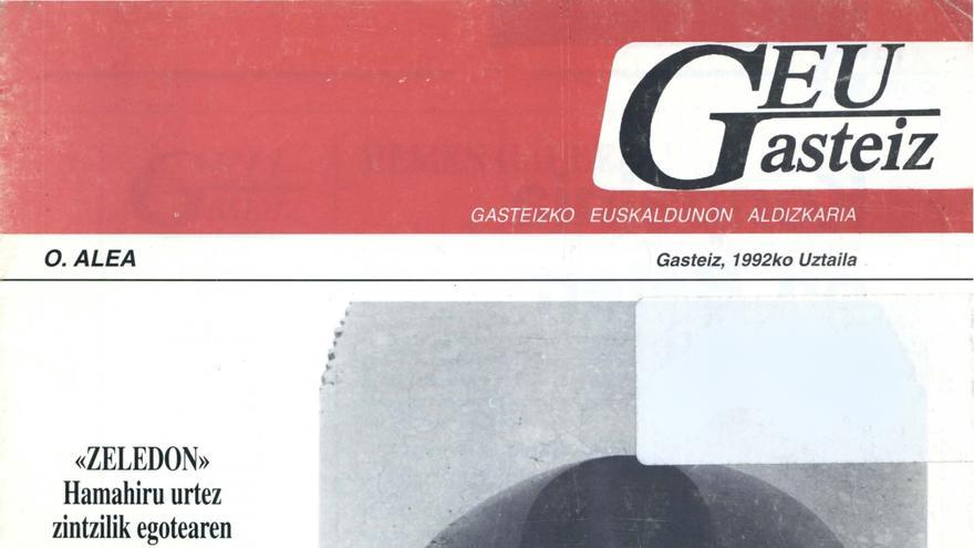 Fundación Sancho el Sabio Vital digitaliza la colección completa de la histórica revista GEU Gasteiz