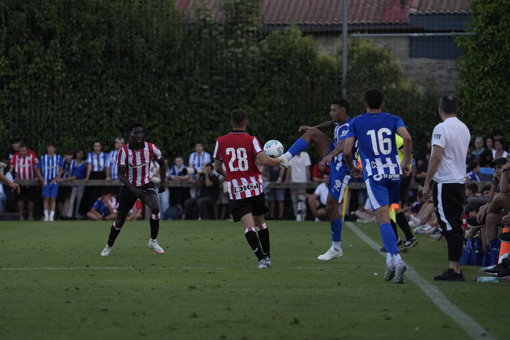 En imágenes: Ilusionante estreno del Alavés en Laguardia (1-0)