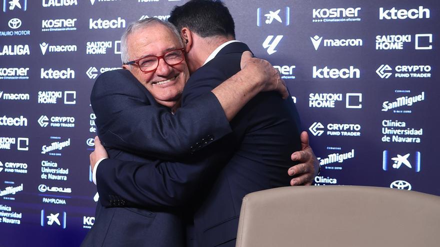 Fotos de la despedida de Braulio de Osasuna
