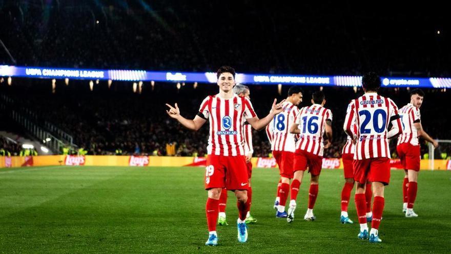 El Atlético toma ventaja