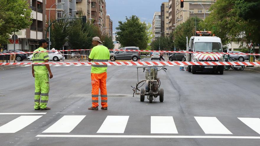 Iturrama, segunda fase en el asfaltado del barrio
