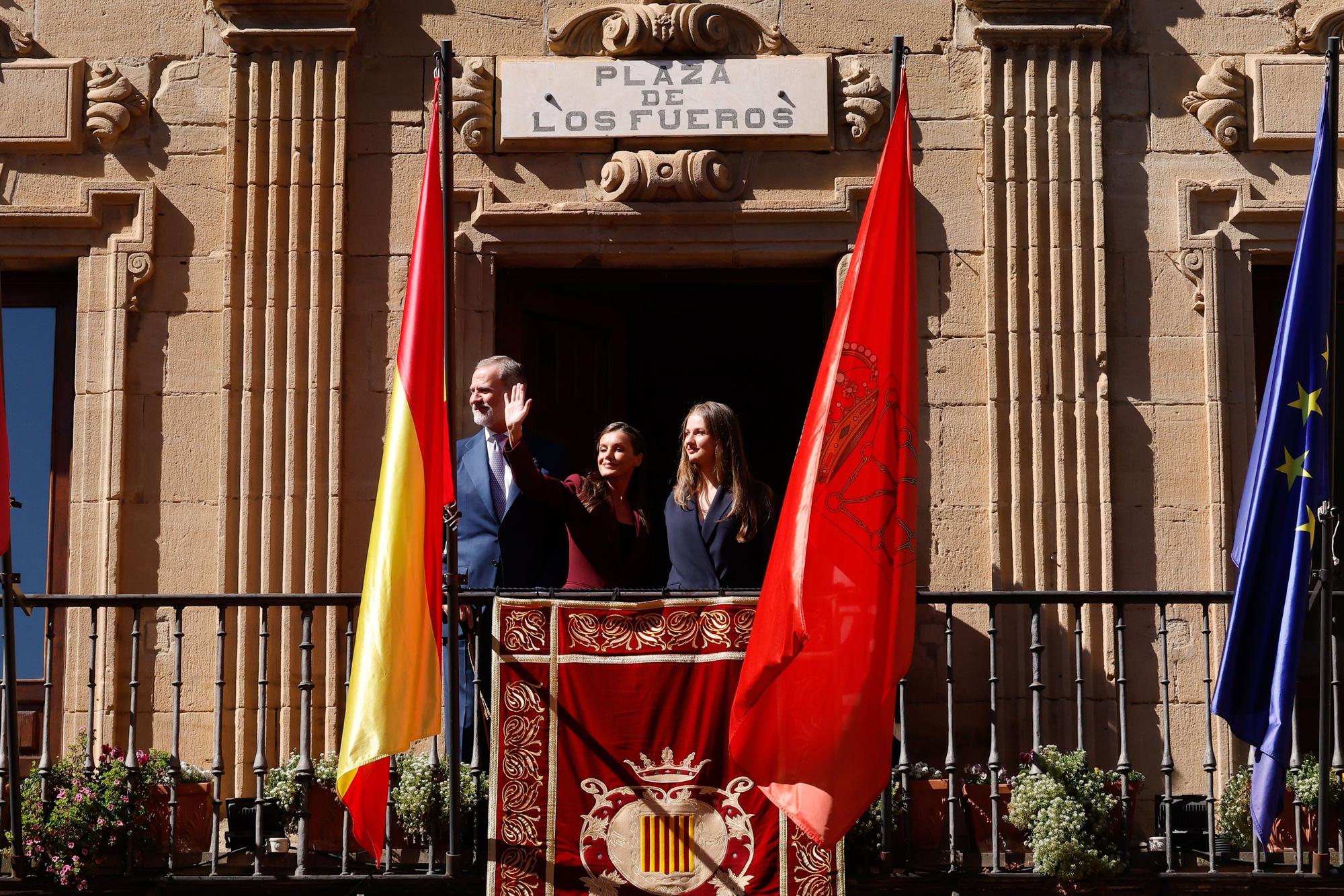 Visita de Felipe de Borbón, Leonor y Letizia a Navarra (viernes 26 de septiembre de 2025)