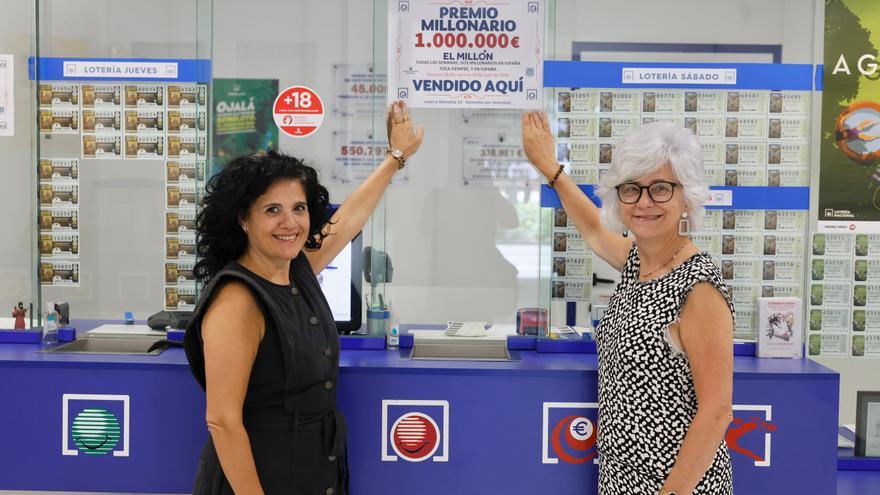 El Euromillones deja un millón de euros en Donostia: &quot;Sentimos una alegría enorme&quot;