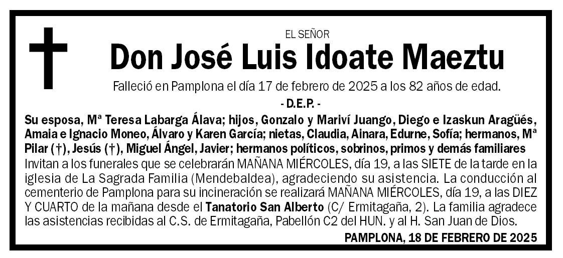 José Luis Idoate Maeztu