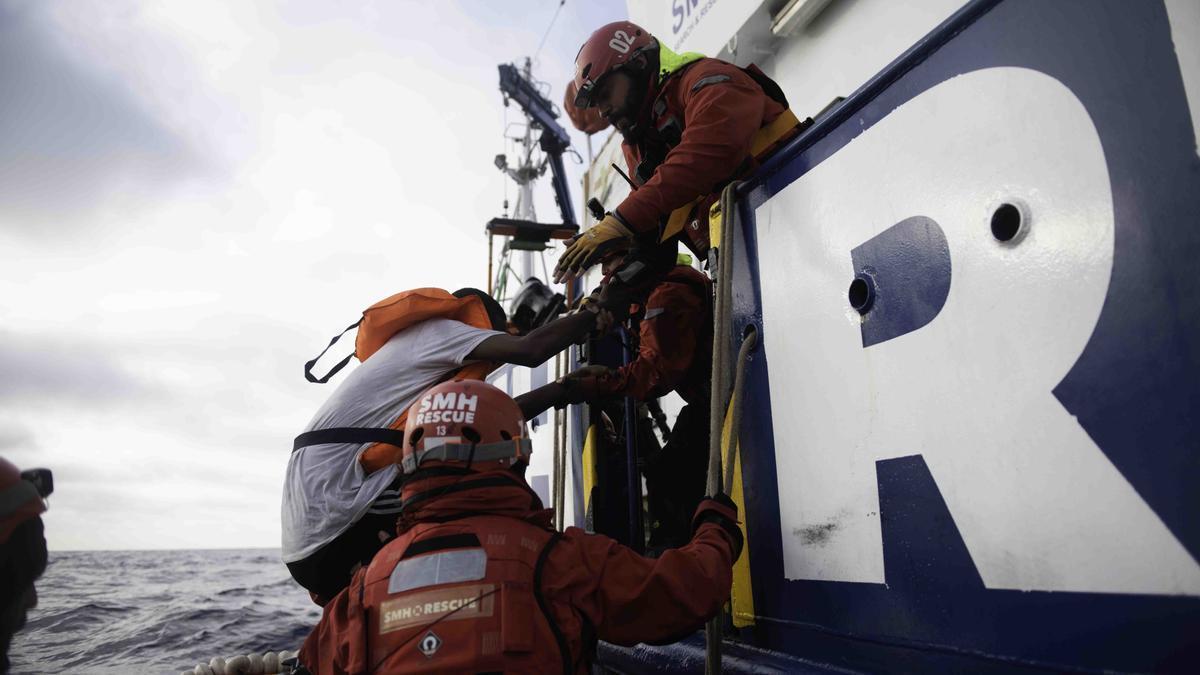 Una misión del Aita MAri en el Mediterrámeo central