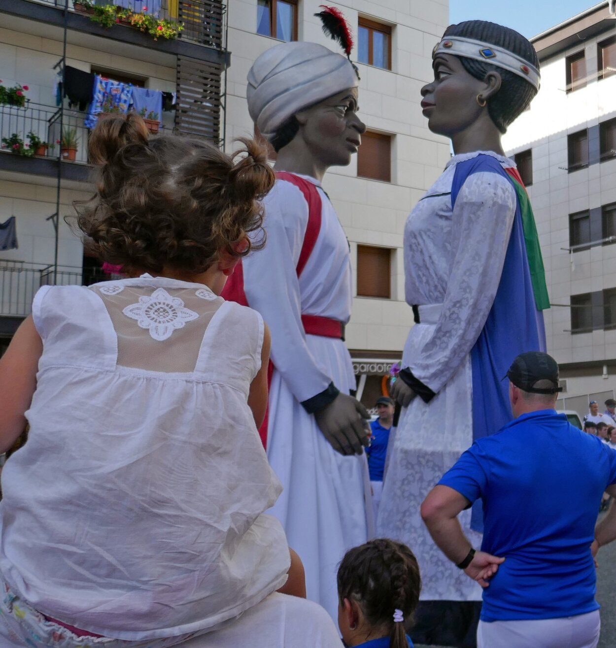 Fotos del inicio de las fiestas en Leitza