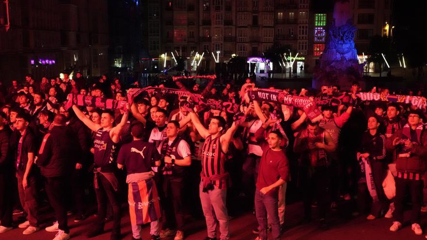 Los detalles del recibimiento al Baskonia en la Virgen Blanca