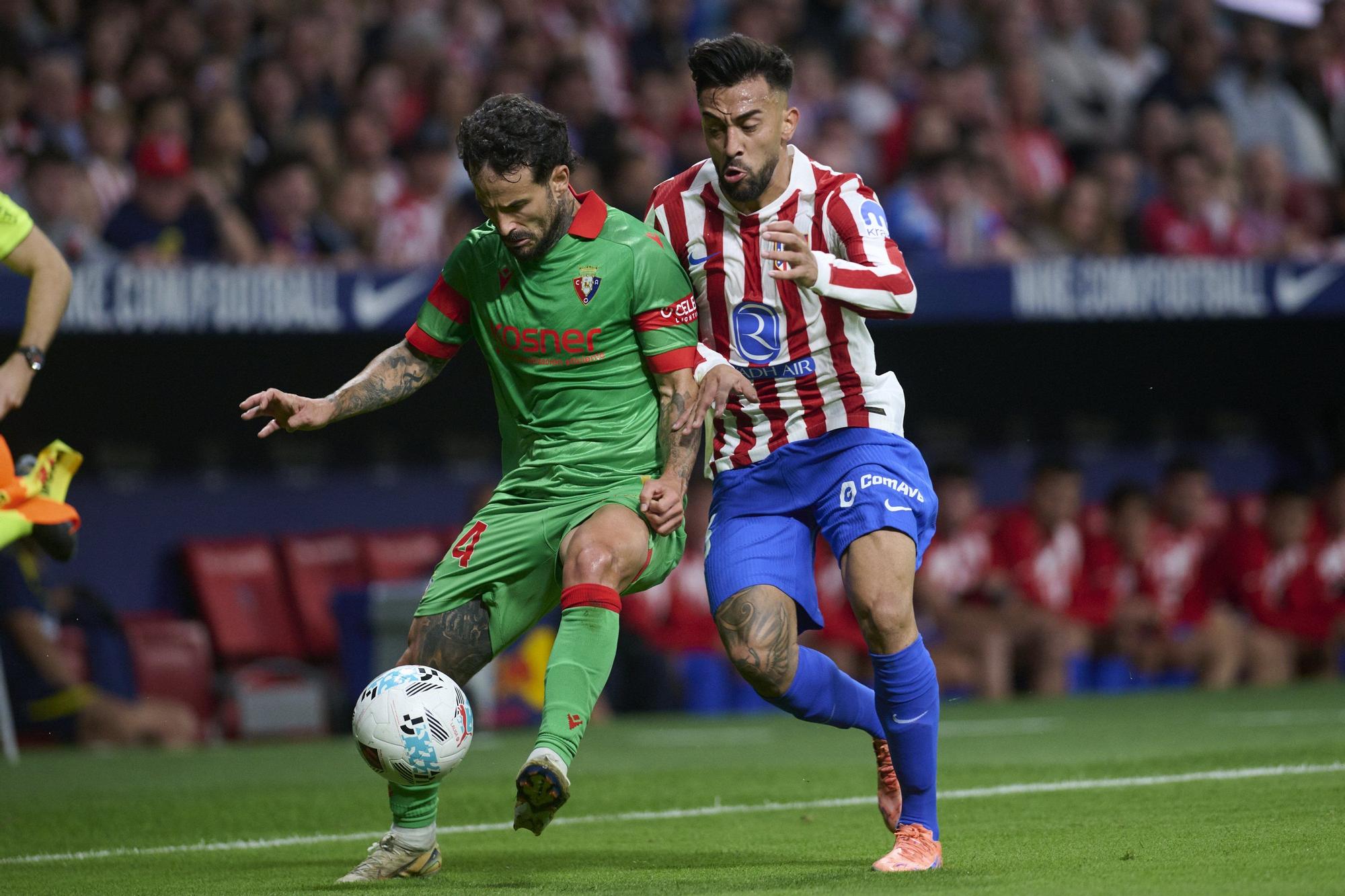 Fotos del partido Atlético de Madrid-Osasuna