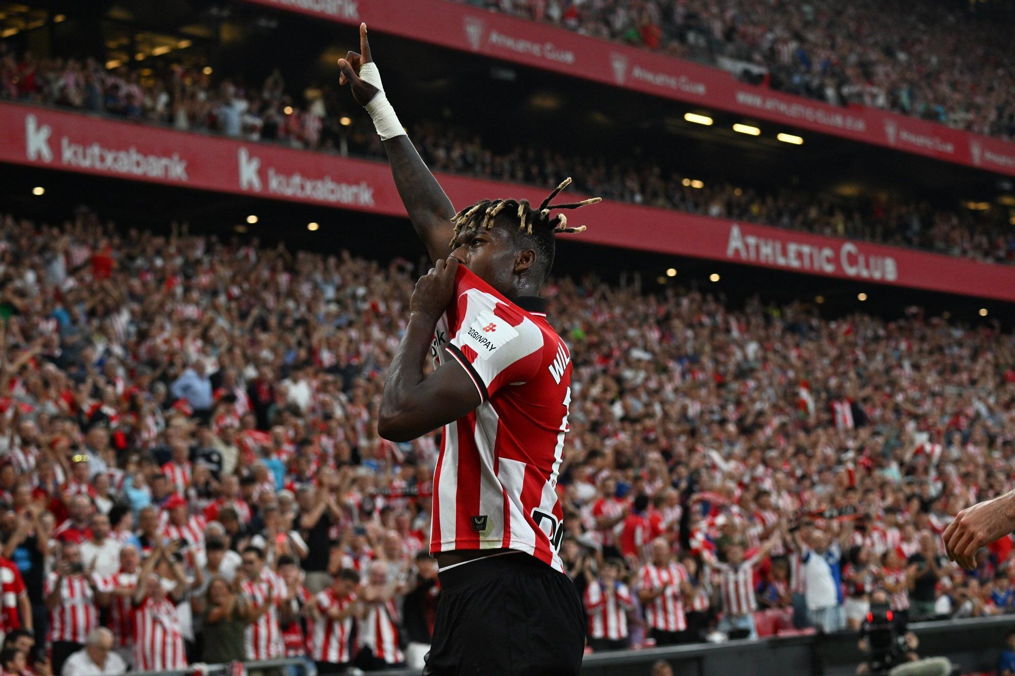 El Athletic-Sevilla, en imágenes