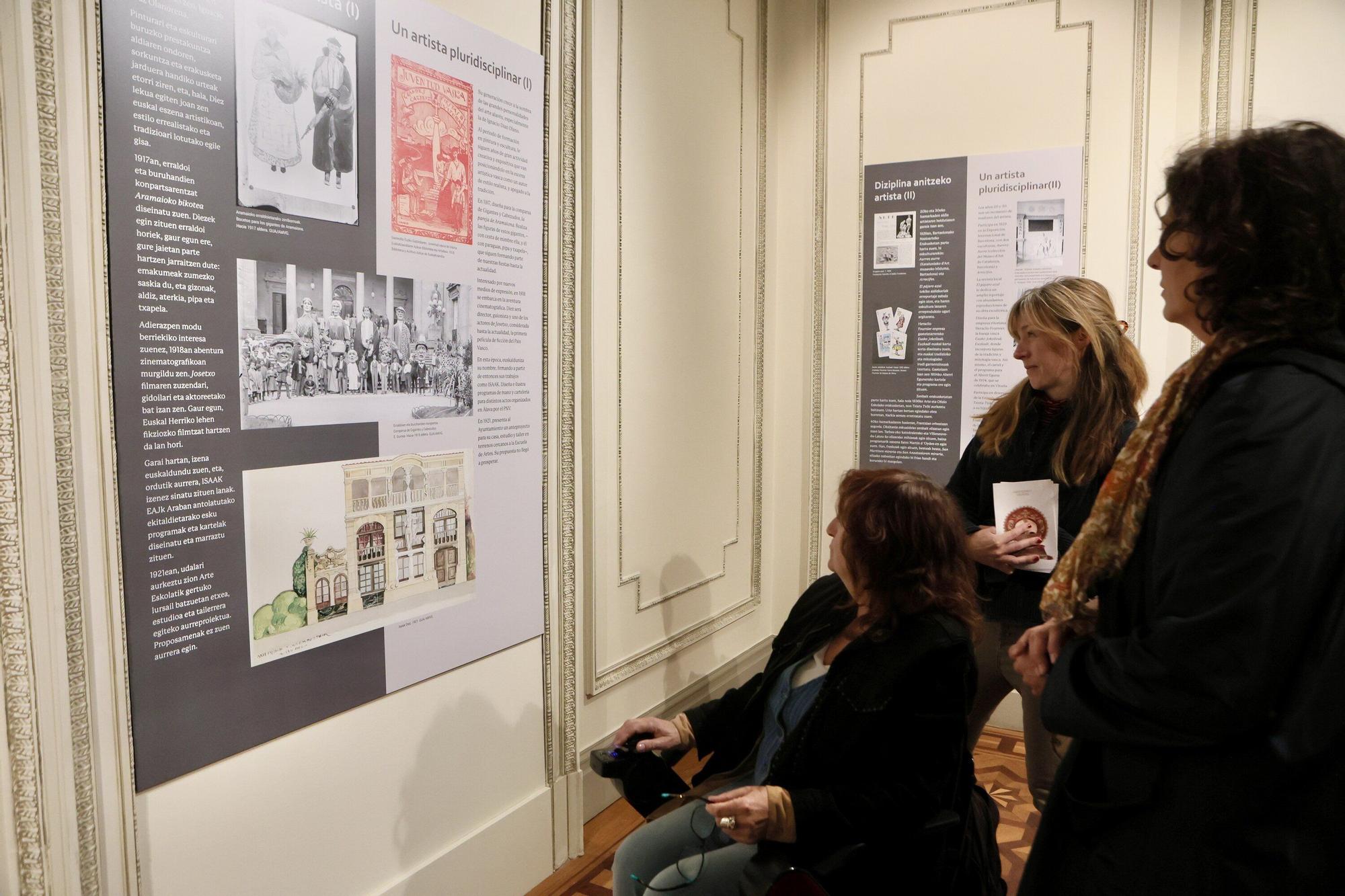 En imágenes: Presentación de la exposición “Isaak Díez (1891-1962). Vida y obra de un artista” en el Museo de Bellas Artes