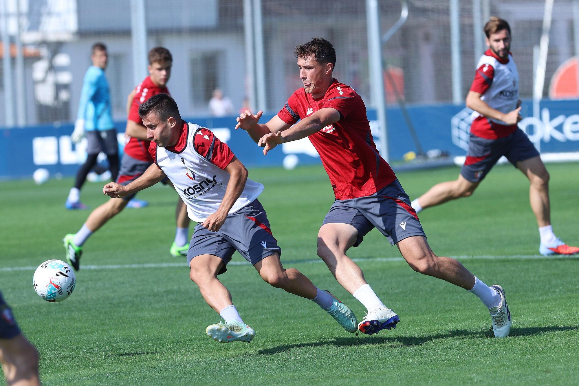 Entrenamiento de Osasuna (05/08/2025)