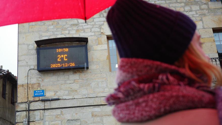 Este es el municipio vizcaino que más frío ha pasado esta noche