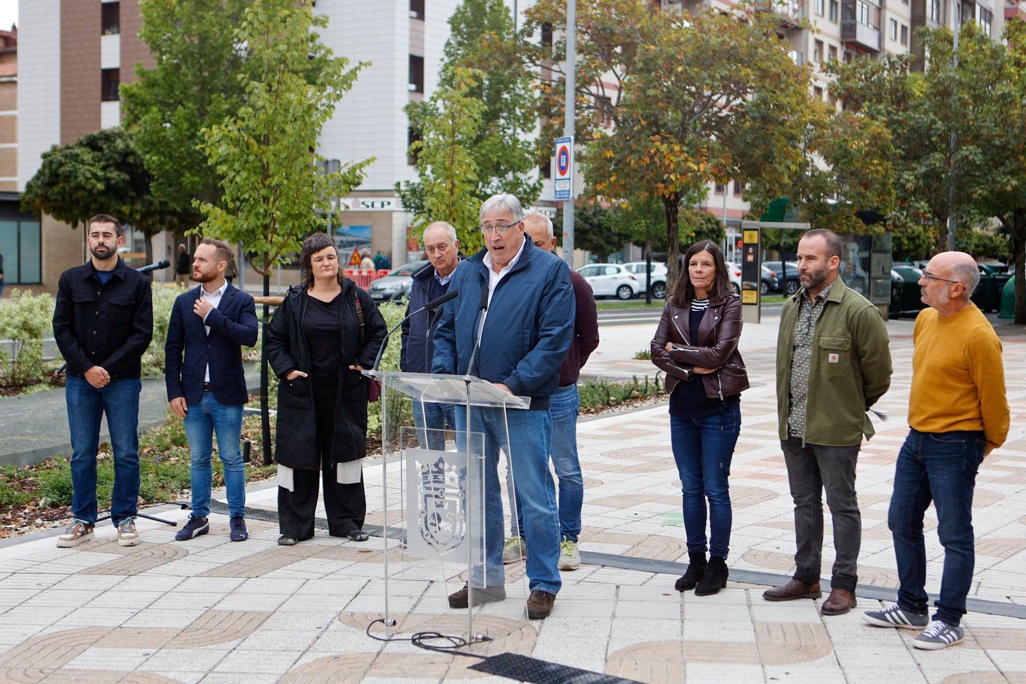 Inauguración del corredor sostenible de Pío XII