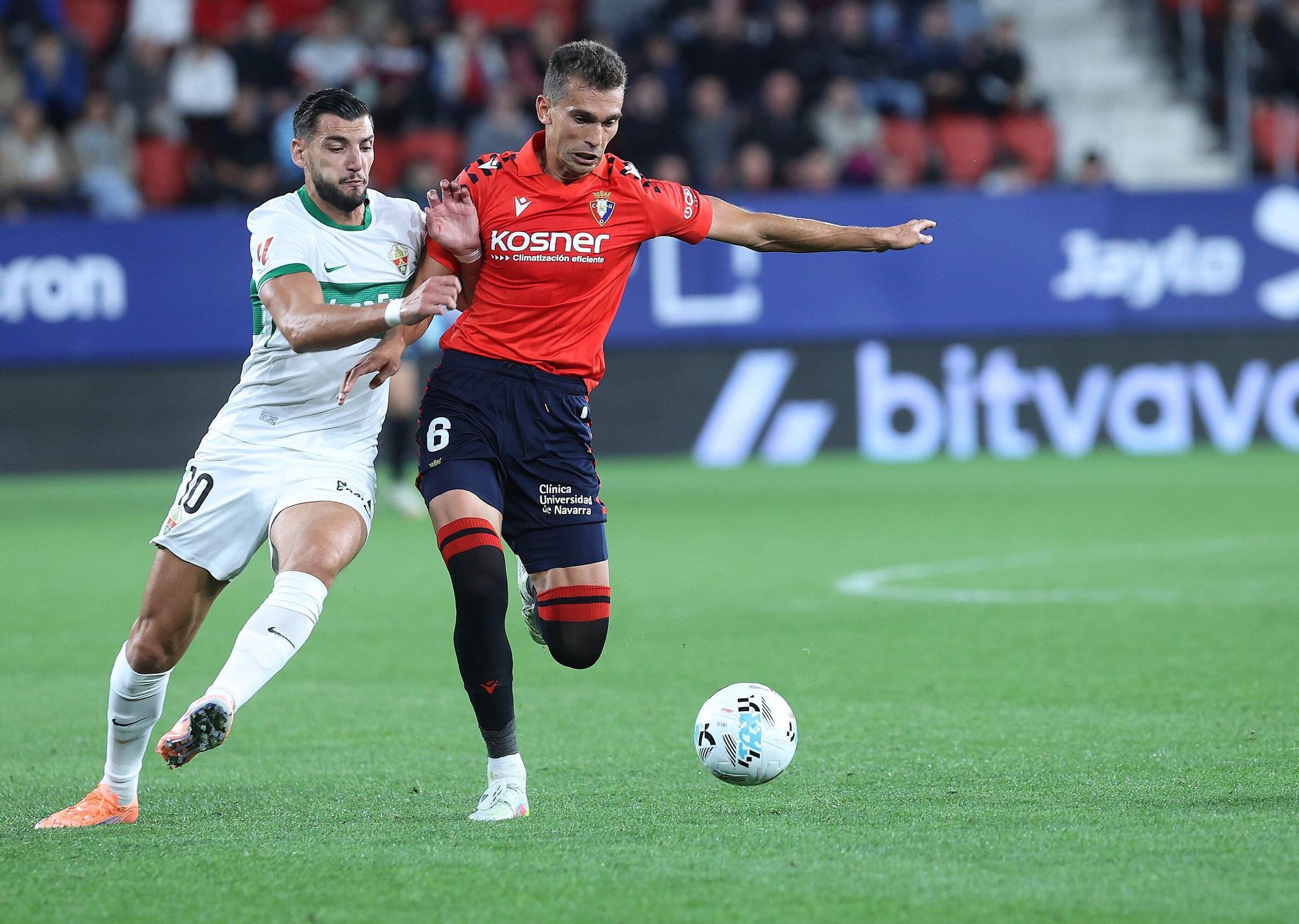 Las mejores imágenes del Osasuna-Elche