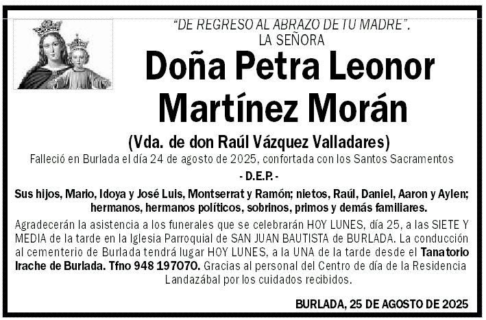 Petra Leonor Martínez Morán