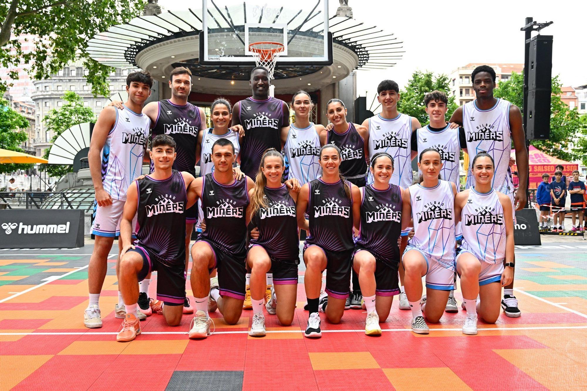 En imágenes: Bilbao se sube al carro del baloncesto 3x3