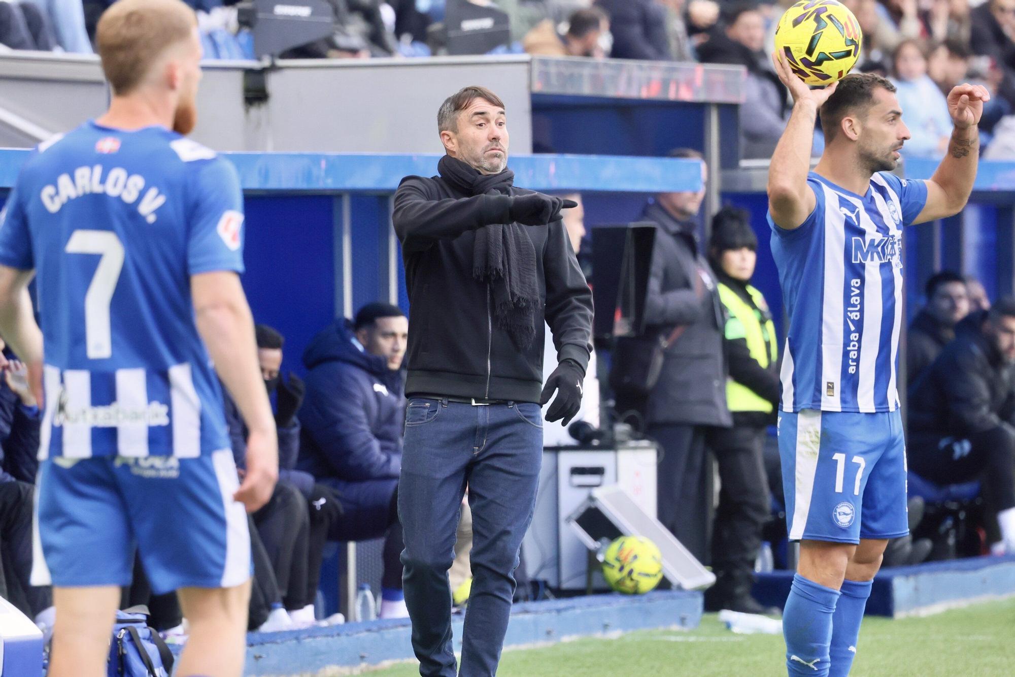 En imágenes: Alavés - Celta en Mendizorroza