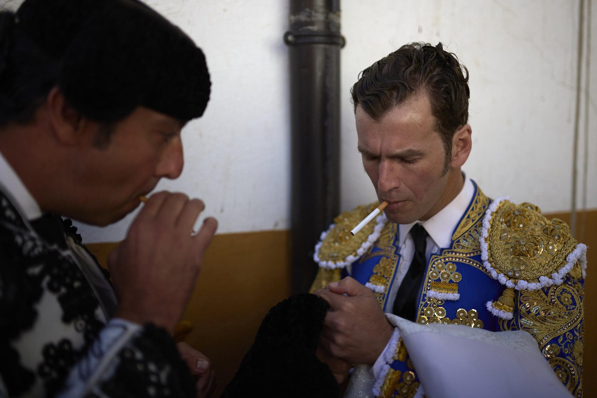 Fotos de la corrida de toros en Tudela con toros de Garzón Valdenebro
