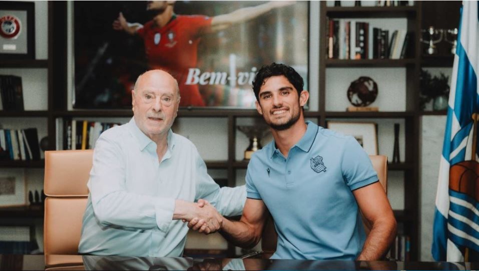 Guedes ya es jugador de la Real