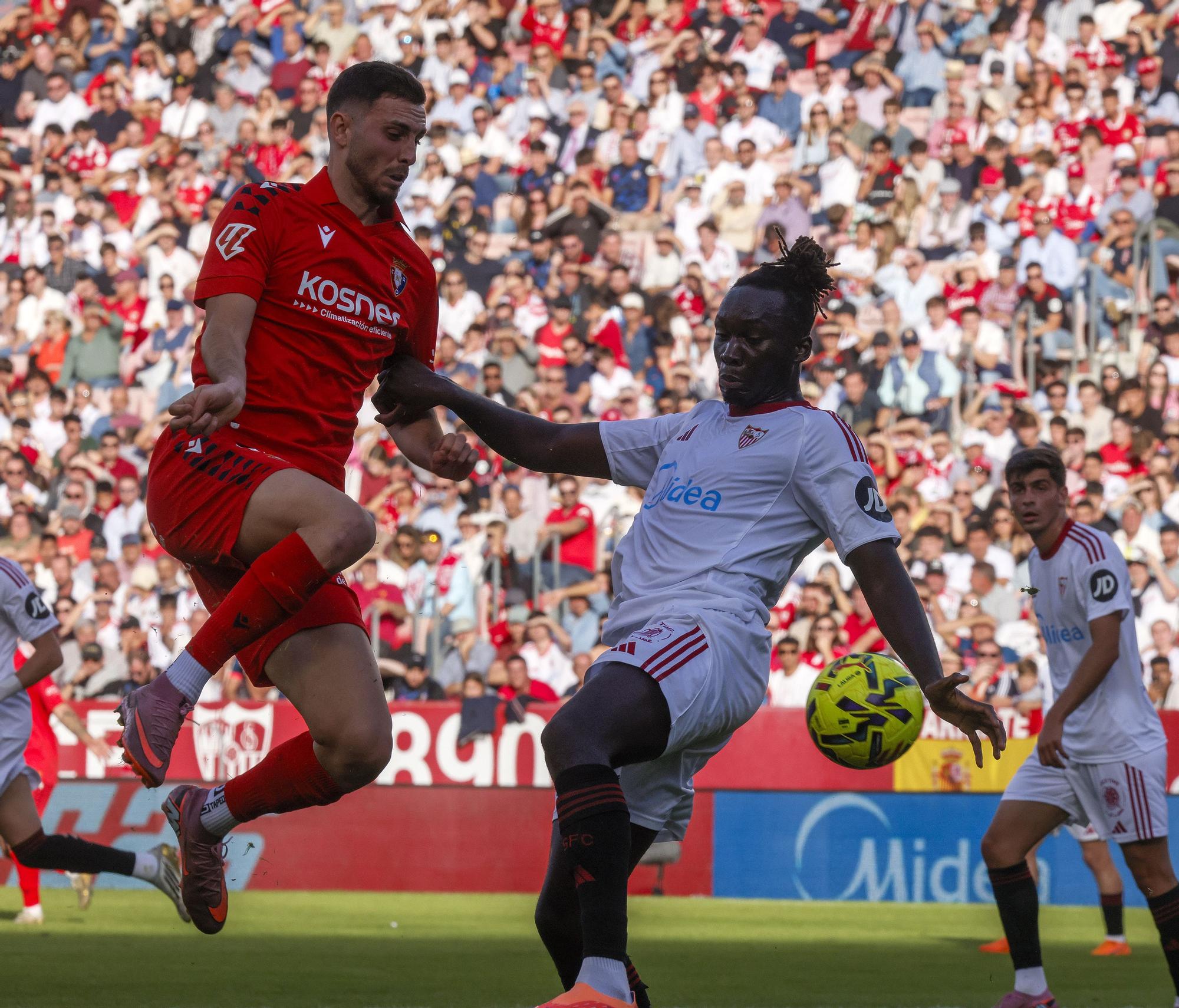 EN FOTOS | Las mejores imágenes del Sevilla-Osasuna