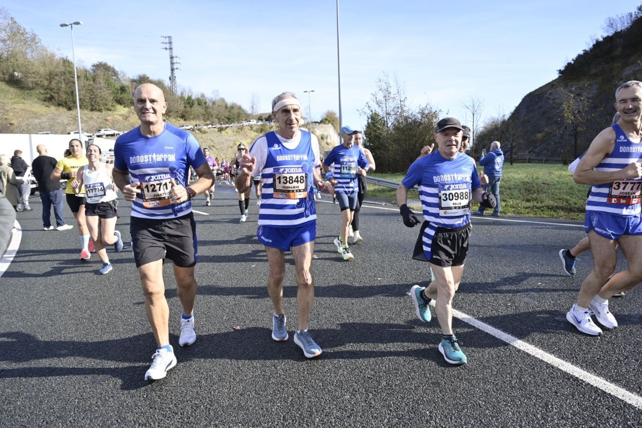 La Behobia, a su paso por Gaintxurizketa