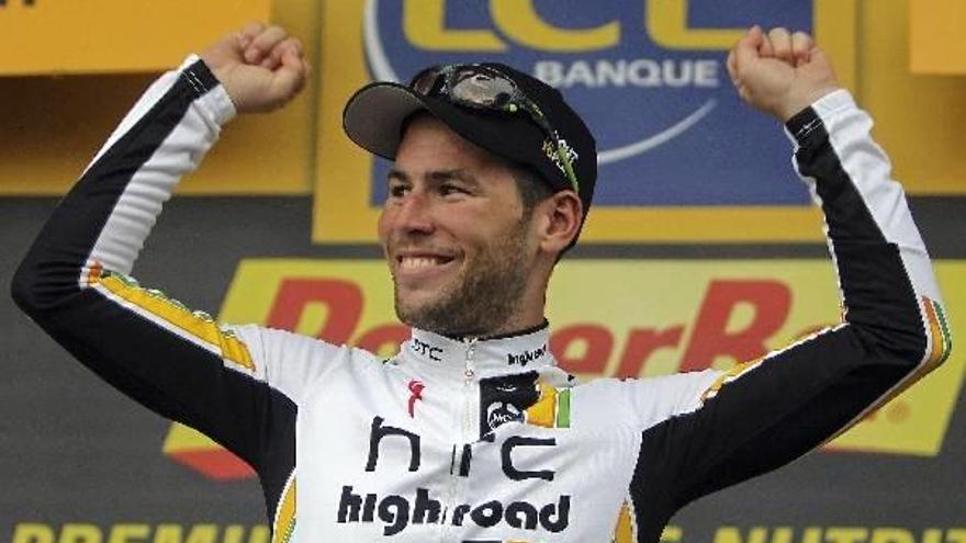 Cavendish suma su tercera victoria de etapa