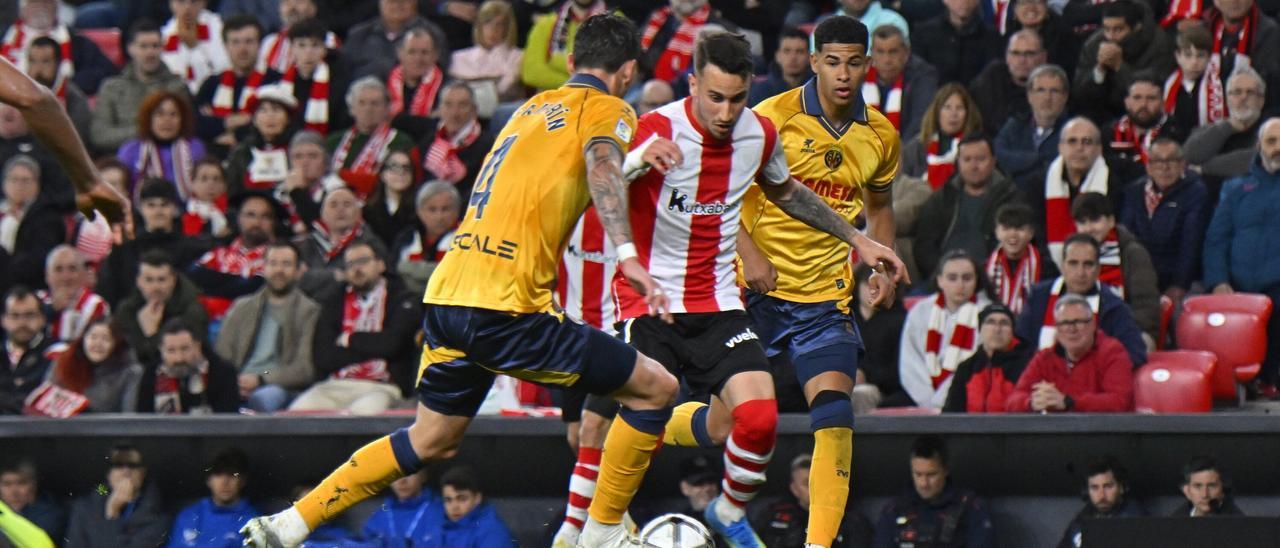 El Athletic-Villarreal, en imágenes