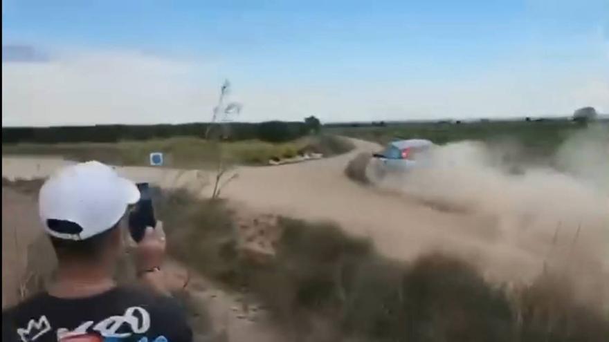 Espectaculares accidentes en el rally Tramo de Tierra Villa de Cintruénigo