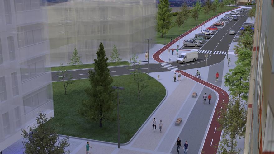 Leioa licita la reurbanización de la calle Langileria