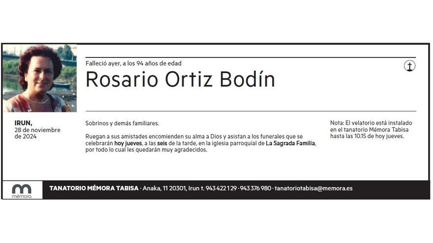 ROSARIO ORTIZ BODIN