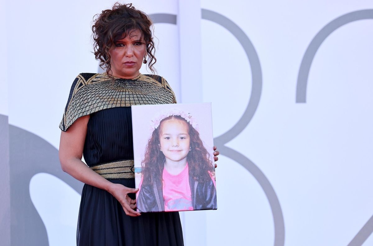 La alfombra roja del Festival de Venecia se tiñe de luto en el estreno de la película 'The voice of Hind Rajab'