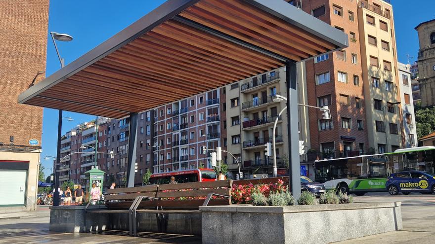 El nuevo aspecto de la Plaza San Pedro de Deusto