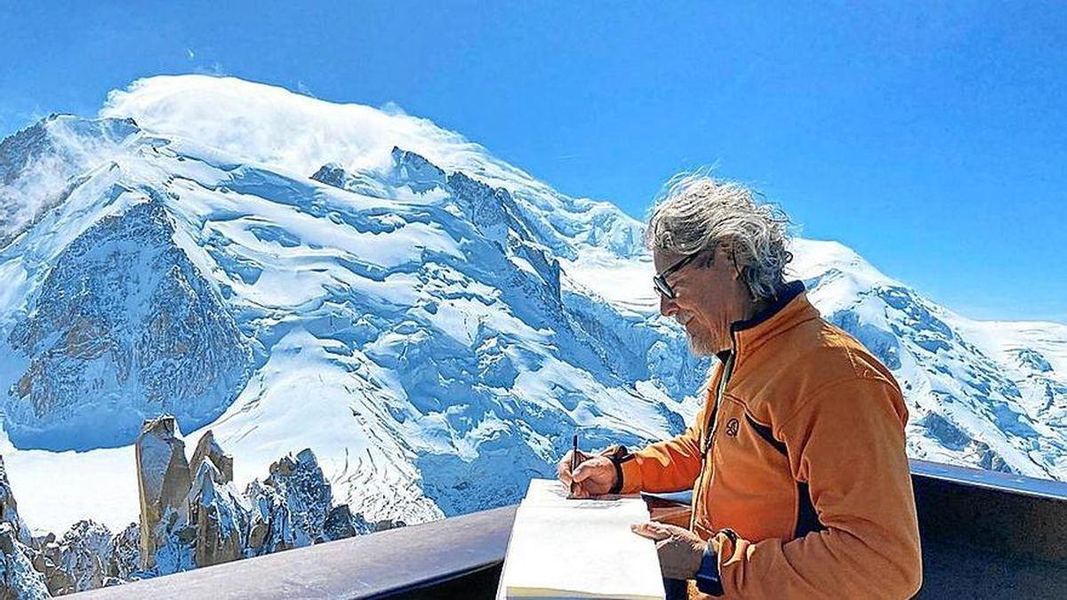 Jesús Mari Lazkano es un enamorado de la montaña.