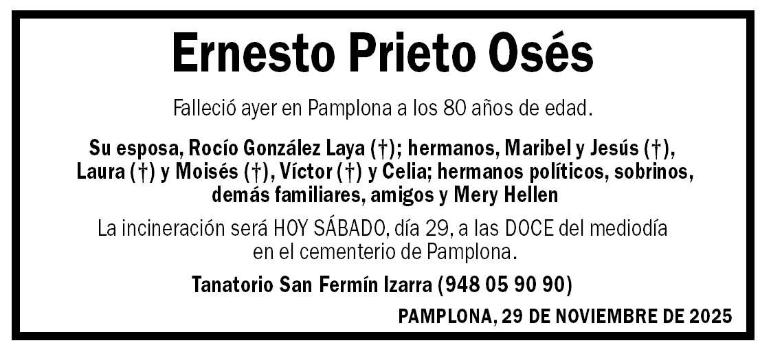 Ernesto Prieto Osés