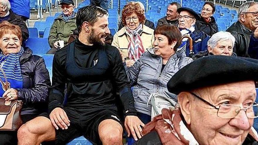 Entrañable visita a Zubieta