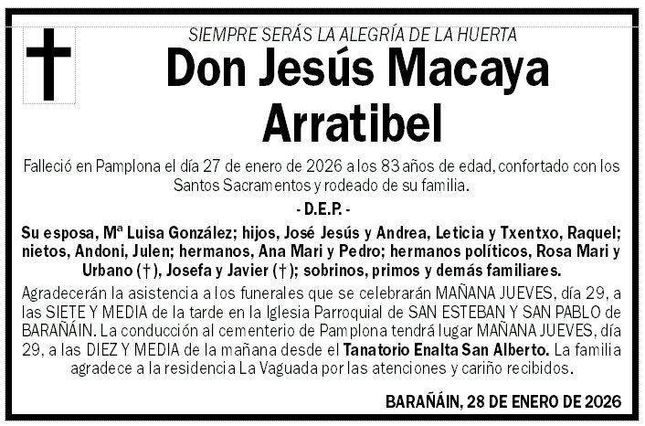 Jesús Macaya Arratibel