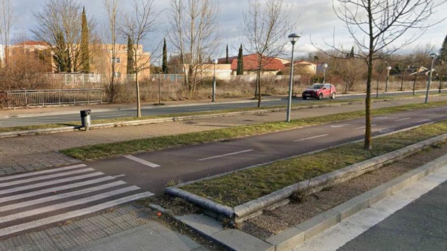 El Ayuntamiento inicia las obras para reforzar la seguridad en varios tramos de carril bici en Iturritxu y Zumabide