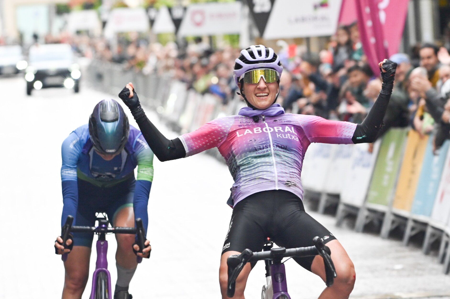 Ane Santesteban di e adiós al ciclismo en Eibar