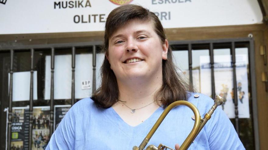 Ana Osés, una trompetista navarra en la élite musical alemana