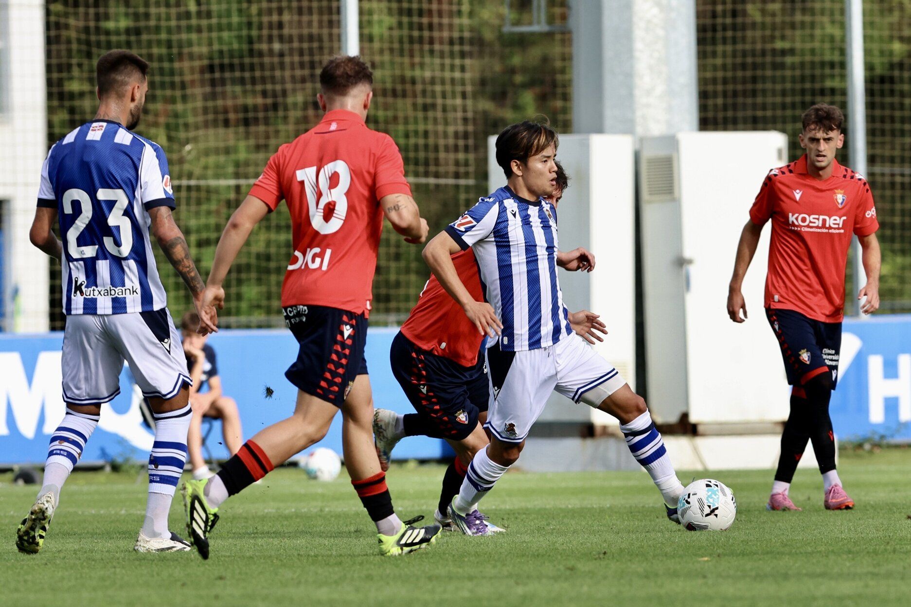 Real Sociedad-Osasuna: Zubieta disfruta del amistoso