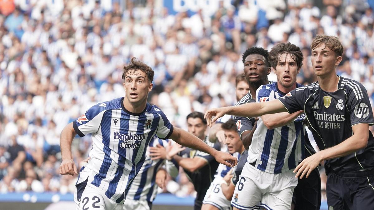 El Real Sociedad - Real Madrid, en imágenes
