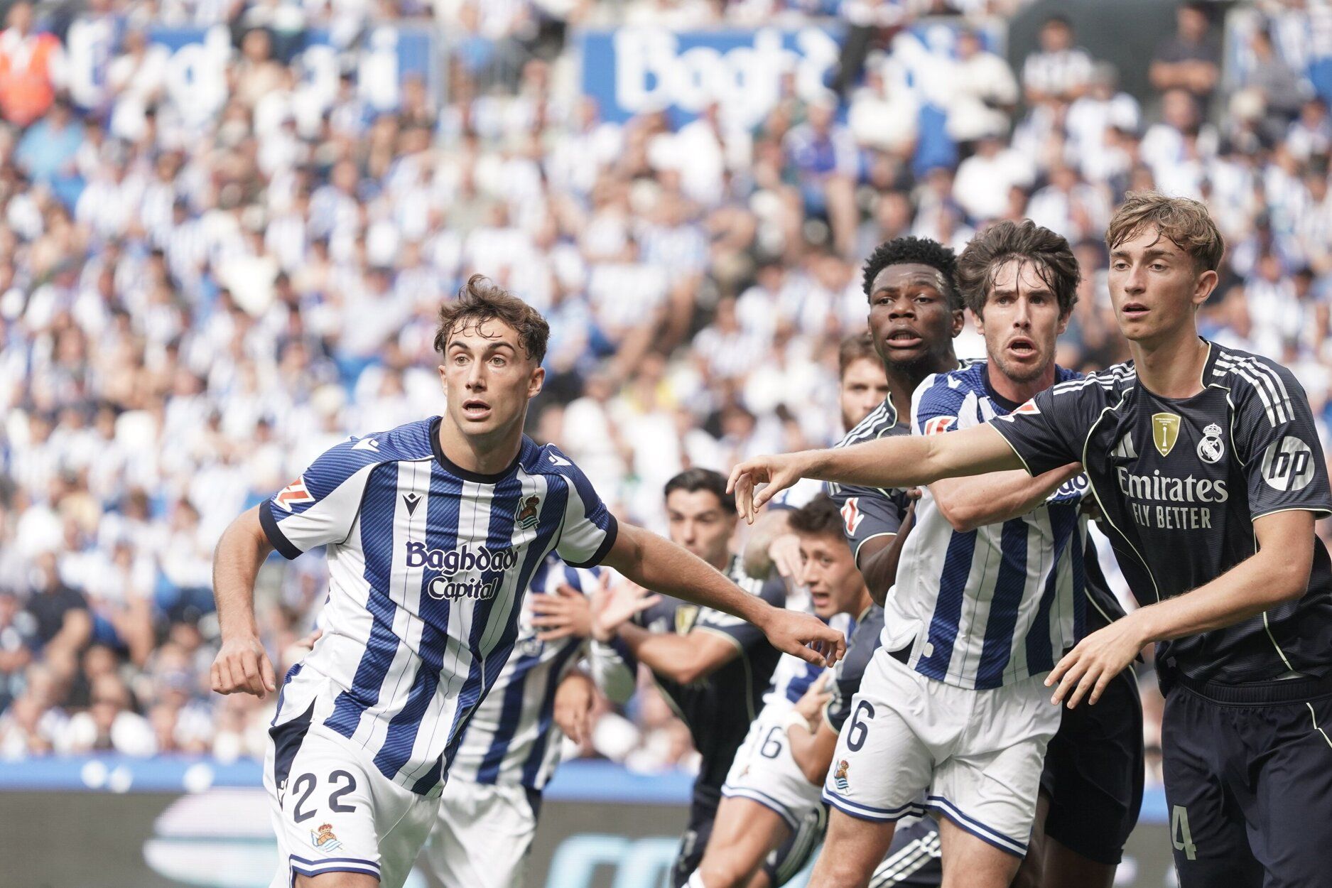 El Real Sociedad - Real Madrid, en imágenes