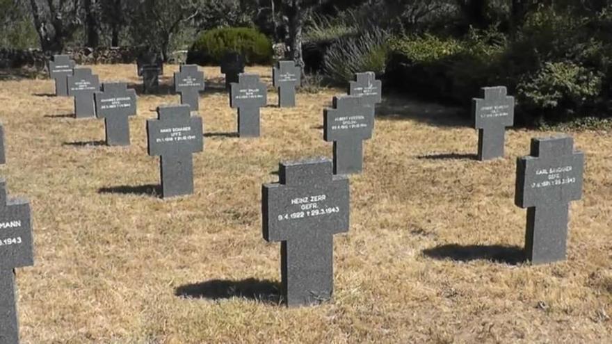 Cementerio militar alemán de Cuacos de Yuste.